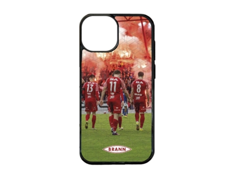 Capa Oficial Protetor para iPhone 15 PHONECASES3D Pele Sintética Preto