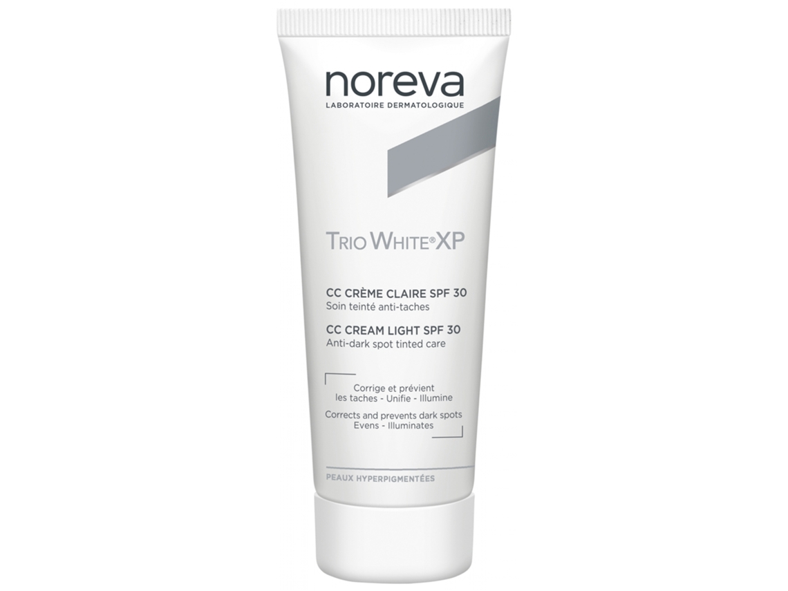 Trio White Xp Cc Creme Transparente Spf30 40 Ml NOREVA