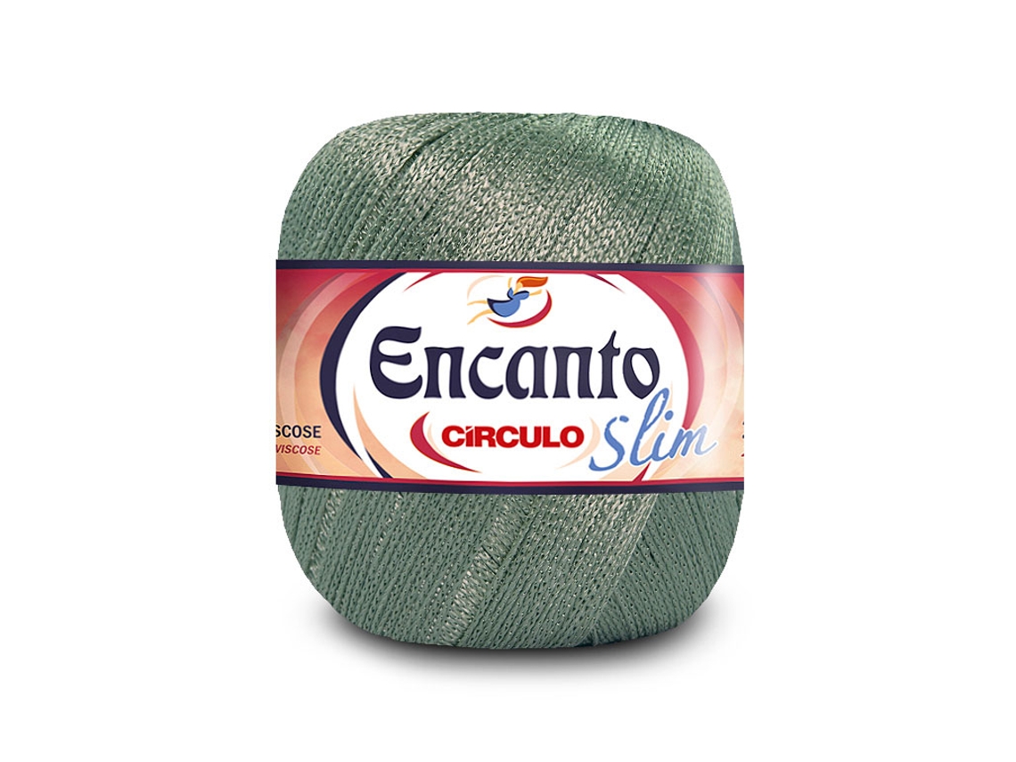 Fio De Crochet Circulo Encanto Slim 100g Eucalipto 5745