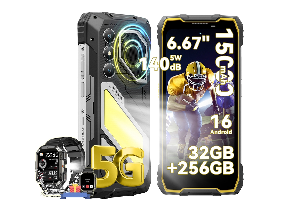 Smartphone OSCAL Pilot 5 + W70 Pro (6.67'' 32 Gb 256 Gb Amarelo)