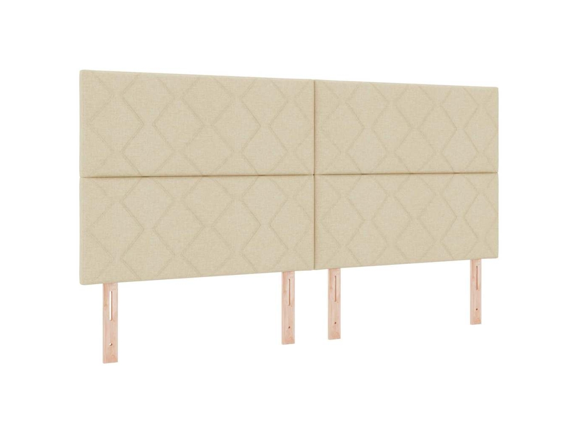 Cabeceira Creme 200 Cm Tecido MAISON EXCLUSIVE