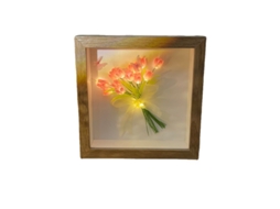 Candeeiro Decorativo TRUMSEN-GM Porta-Retratos Luz Noturna Faça Você Mesmo Presente Criativo Rosa 15*15Cm