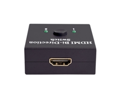 Adaptador De Comutação Hdmi Com 3 Portas Hdmi (2 Entradas, 1 Saída), Divisor De Sinal De Alta Definição 4k/2k, Divisor 1 Para 2.