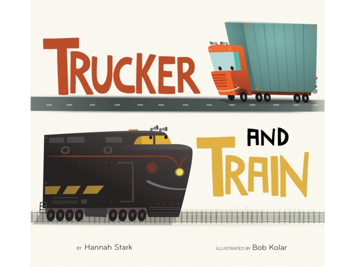 Livro Trucker and Train de Hannah Stark (Inglês - Capa Dura)