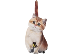 Suporte Para Papel Higiênico Kichvoe Em Formato De Gato Porta Fofo, Ideal Para Cozinha E Banheiro