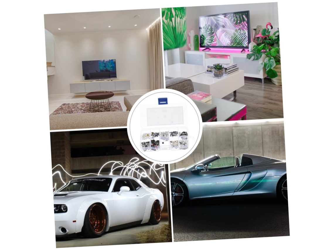 Kit Com 250 Unidades De Botões Toque Para Eletrônicos E Eletrodoméstic