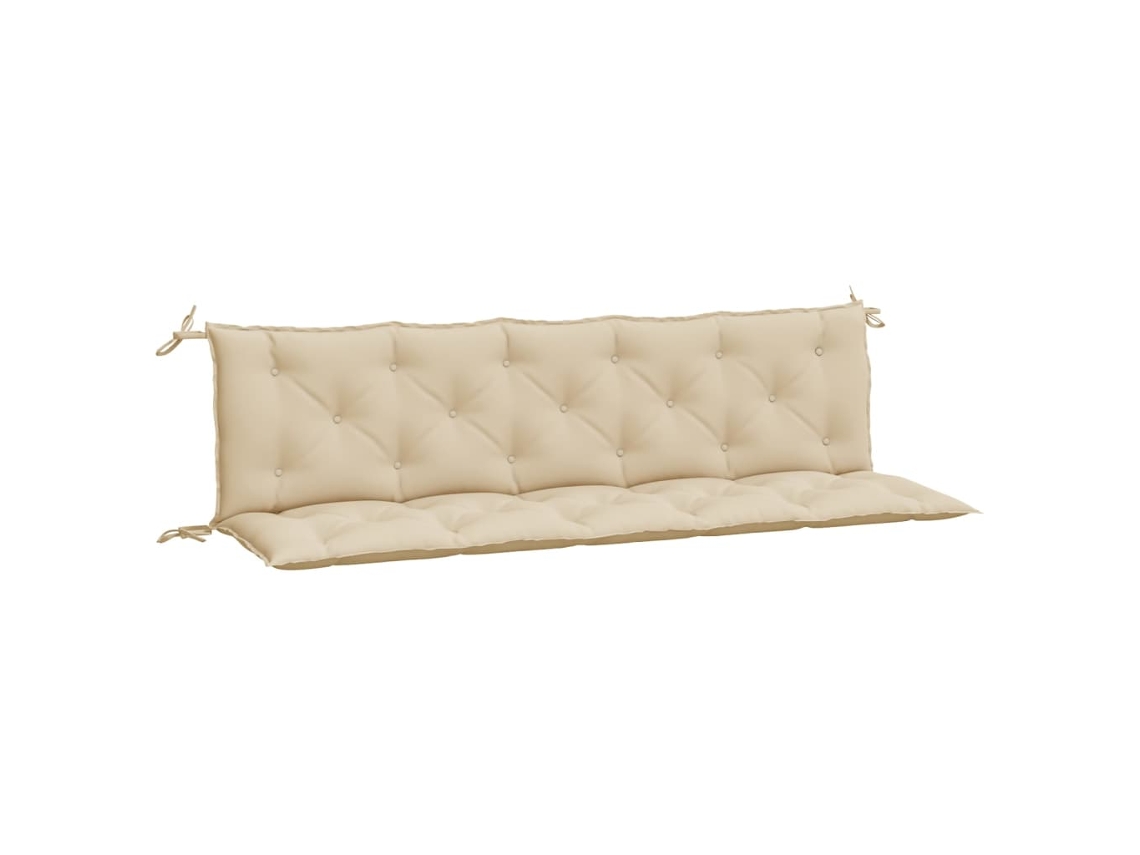 Garden Bench Cushion, Garden Bench Cushions Vidaxl Bege Tecido (180 X 50 X 7 Cm)