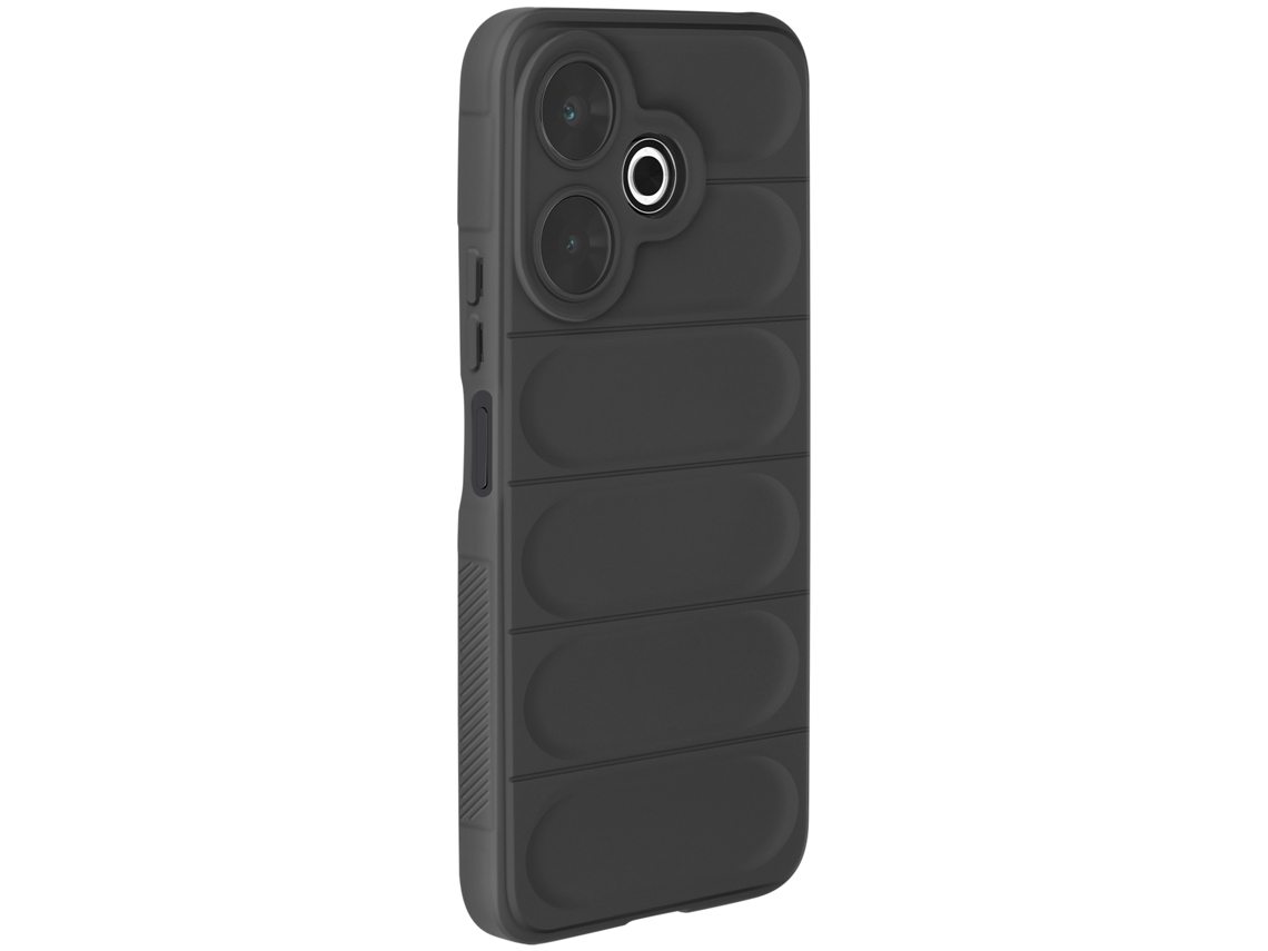 Capa Gel Flexível Robusto Para Xiaomi Redmi 13 Silicone Preto