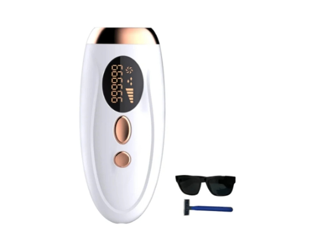 Depilação A Laser Ipl Para Mulheres Em Casa Atualizado Para 999.000 Flashes Depilador A Laser Permanente Indolor Branco Yizhood