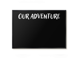 Magnetic Board Our Adventure For The Living Room Espelharte (70x50 Cm)