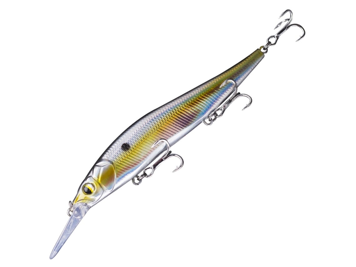 Isca Artificial para Peixes Bass com Anzol Triplo