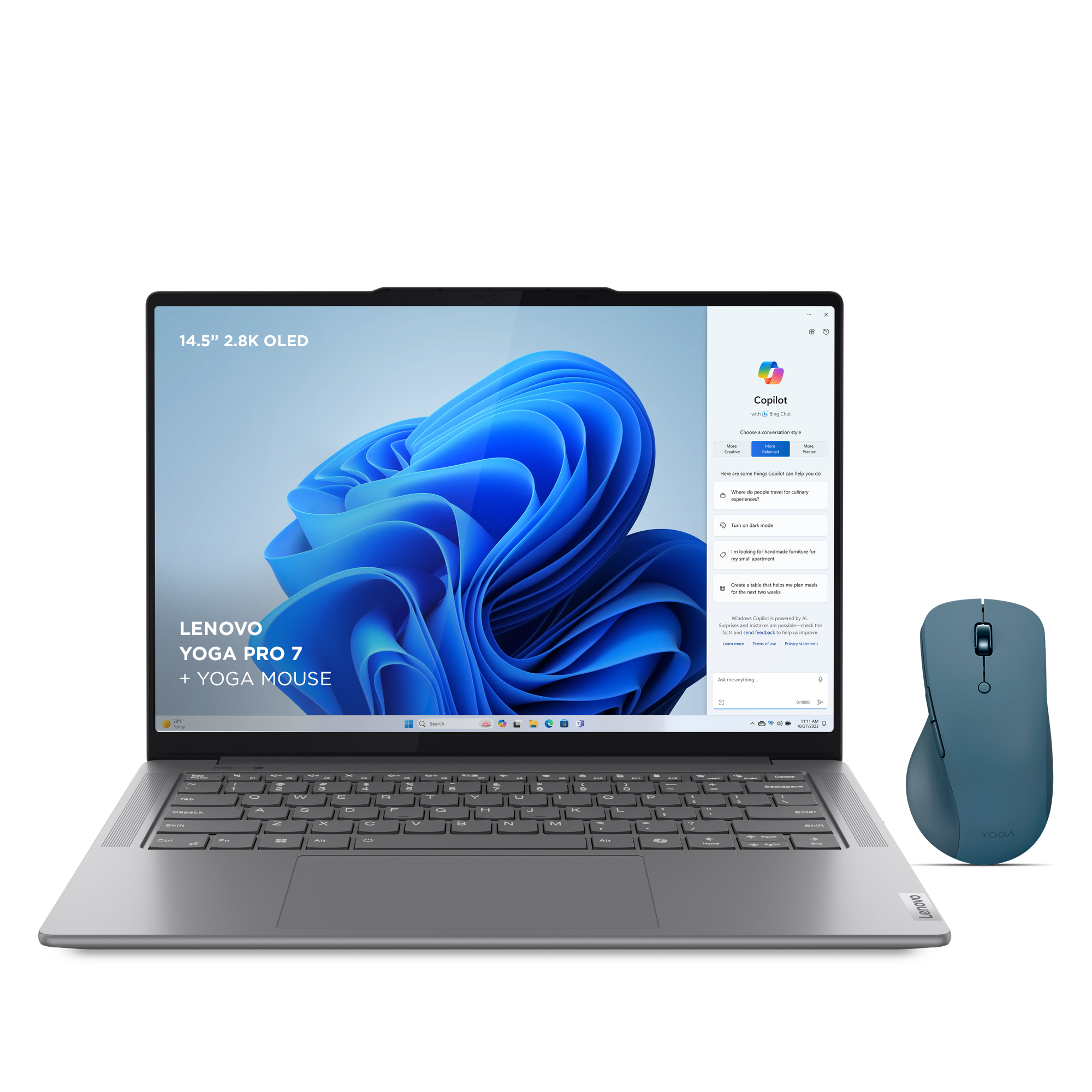 Portátil LENOVO Yoga Pro 7 14IMH9-664 (14,5'' - Intel Core Ultra 7