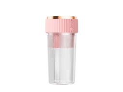 Liquidificador CHRUI 6 Lâminas Portátil Usb Recarregável 450ml (rosa)