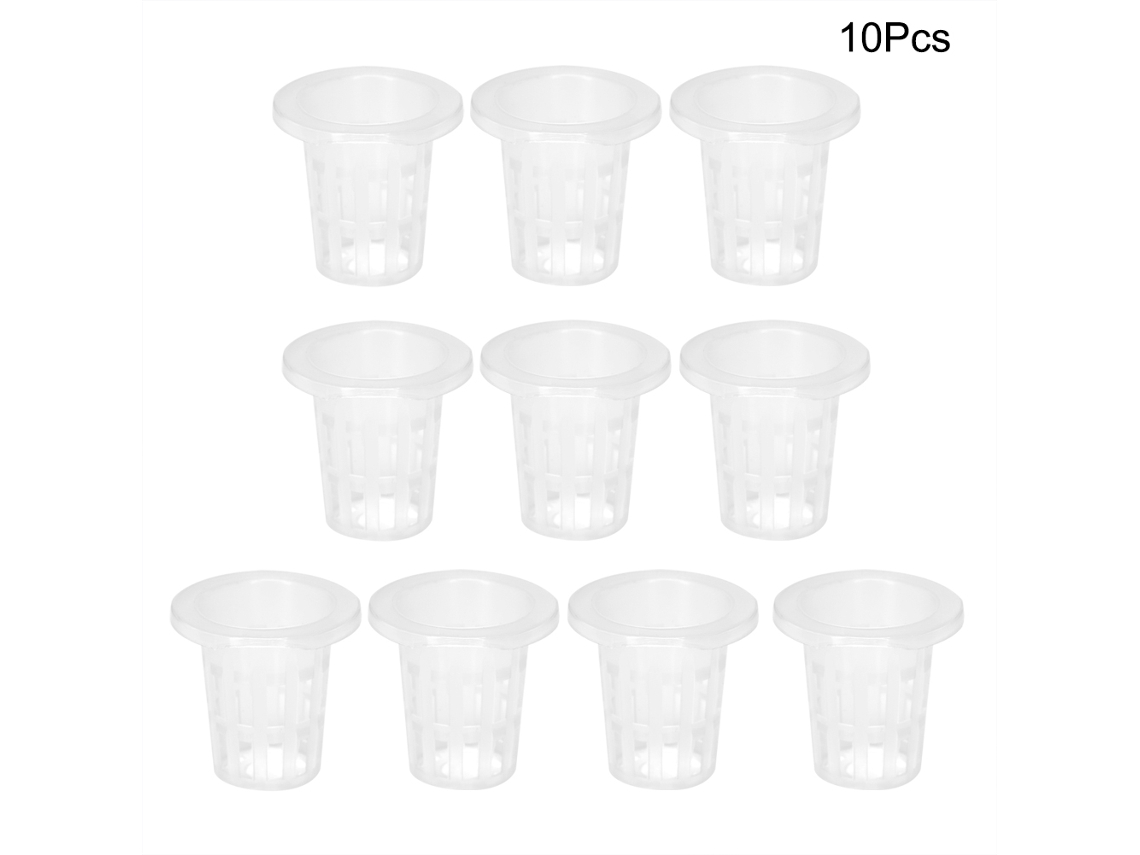 10pcs Cesta Hidropônica, Plástico Respirável S/MARCA