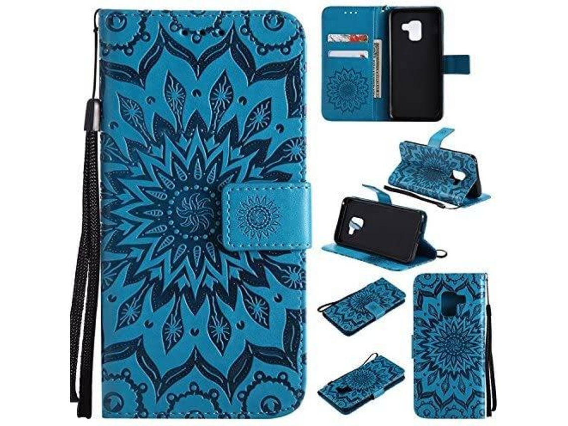 Capa Samsung Galaxy A8 2018 HONGWE. Azul