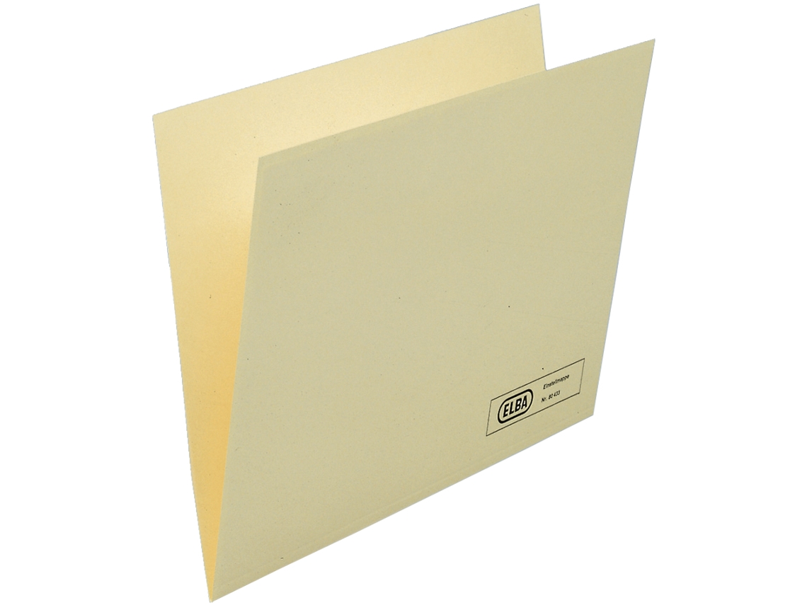 Pasta de Configuração ELBA com Impressão Organizacional Papelão Kraft
