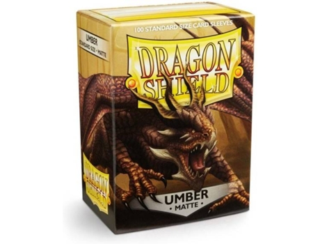 Conjunto de 100 Capas para Cartas  Umber Matte