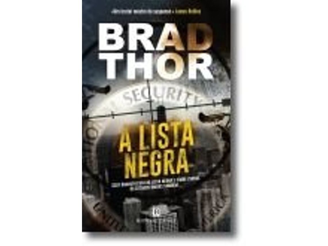 Livro A Lista Negra de Brad Thor (Português)