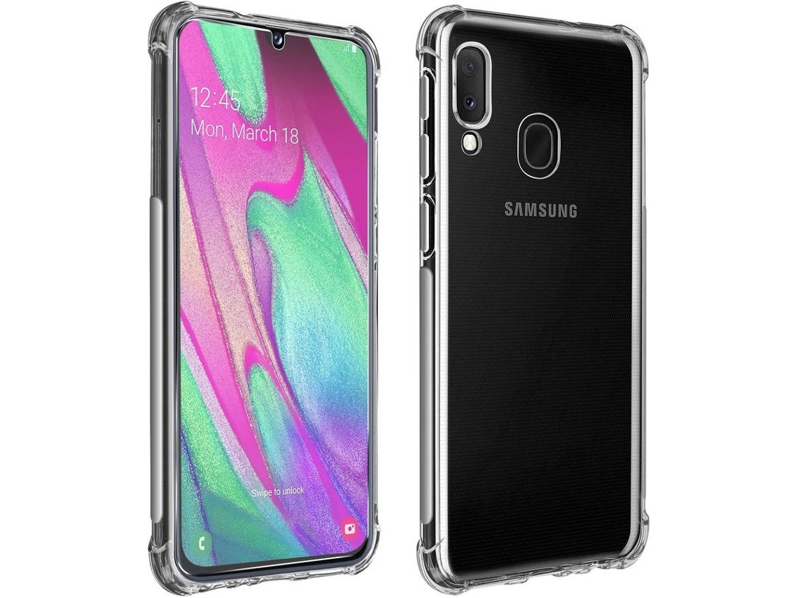 Lurelia Kit Capa E Película Para Samsung Galaxy A40 Preto