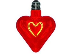 Lâmpada LEDBYLED Vintage Heart (Vermelho)