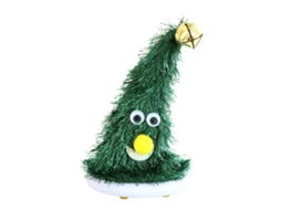 Decoração De Natal Base Iluminada Com Sino