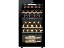 Cave de Vinho CANDY CNWQ4G32G2 G (32 Garrafas - 85 cm - Preto)