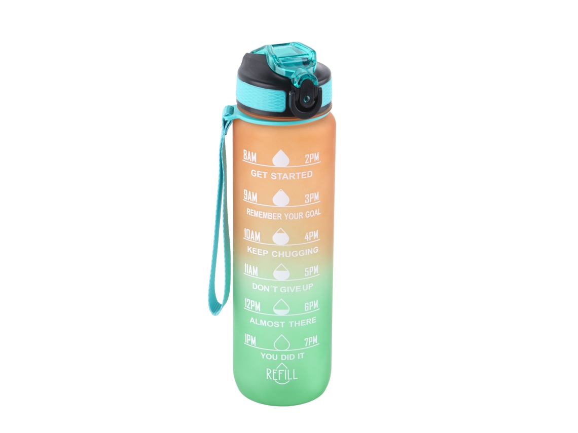 Garrafa de Água Esportiva 1l LAXISCREED Verde Limão