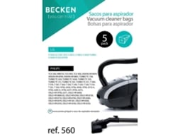 Sacos de Aspirador BECKEN REFª560 (5 unidades)