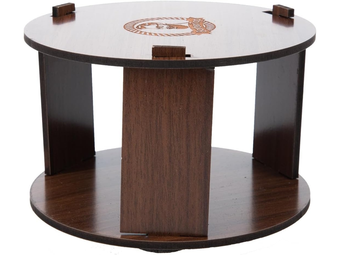 Dispensador Elástico para Peixe Madeira Seguro e Confortável, Acessório Para Cabeleireiro.
