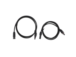 Conjunto com 2 Unidades de Cabo Extensor para Conector Sistema Solar 4, 0 Mm com Conector Mc4 em Ambas as Extremidades, 1000 V BRILVIBERA
