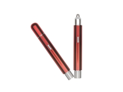 Aparador De Cabelo Chrui Recarregável Por Usb Com Luz De Led, Para Cuidado De Bochechas, Axilas E Sobrancelhas (vermelho)