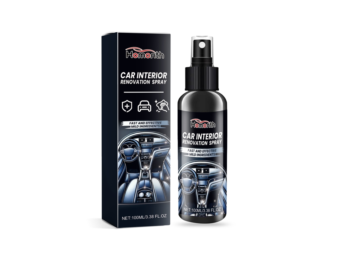 Spray Limpeza Interior Carro Remoção Manchas