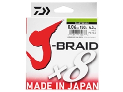 Daiwa Jbraid 8 Braid 150m