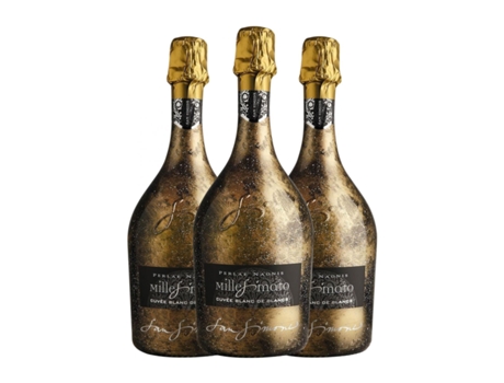 Espumante GINO BRISOTTO Millesimato Cuvée Blanc de Blancs Galaxy Brut (0.75 L - 3 Unidades)