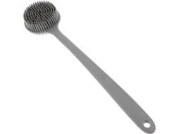 Lurelia Acessório De Duche Com Escova De Silicone Para Banho, Cabo Longo, Com Argola E Massagem Suave, Cuidado Familiar Prático