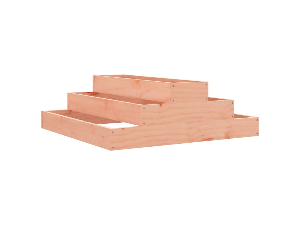 Planter, Planters Vidaxl Marrom Madeira De Douglas (80 X 80 X 27 Cm)