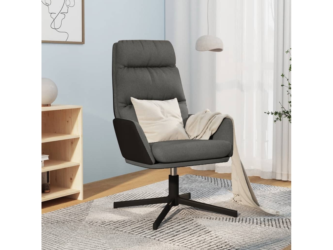 Relaxing Chair, Relaxing Chairs Vidaxl Cinzeto Tecido