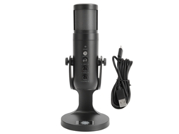 Microfone usb condensador para streaming EOOCOO