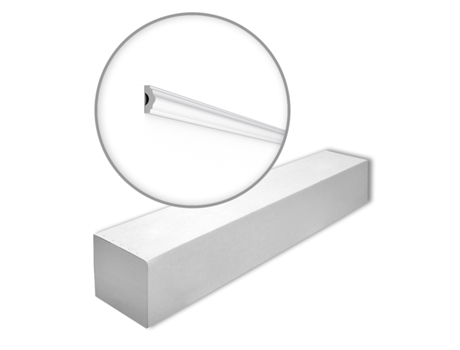 Cornija para teto NMC I-box-10 NOMASTYL Moldagem 1 caixa com 10 peças