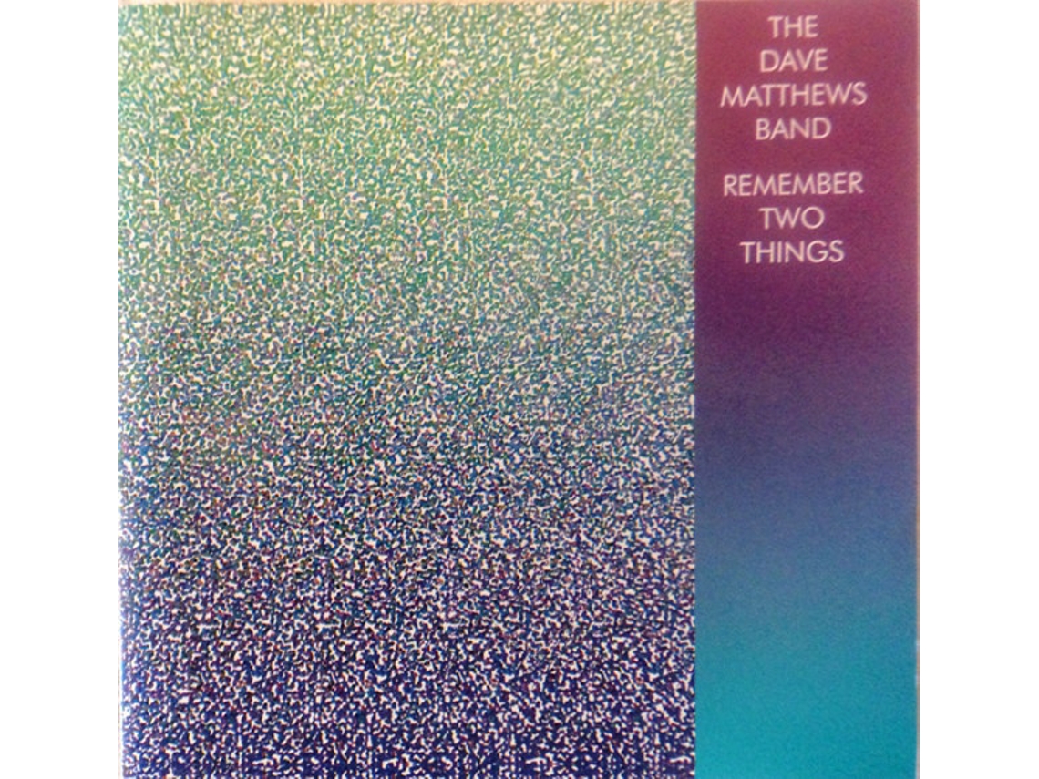 CD The Dave Matthews Band - Remember Two Things
