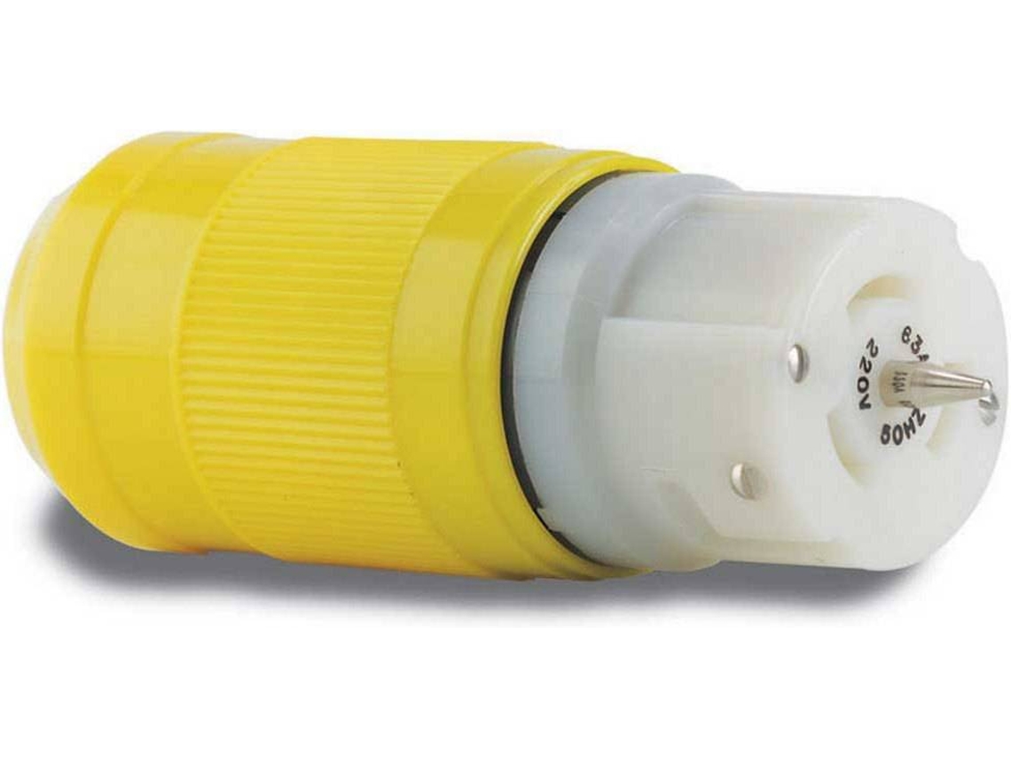 Conector MARINCO Female 63 A 230V 3 Wire Amarelo