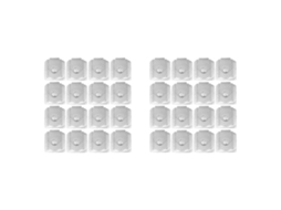 Conjunto De 32 Sacos De Filtro De Pó Para Aspirador De Pó Samsung Vca-adb90, Compatíveis Com A Base Clean Station Para Aspiradores Da Série Jet._ozo