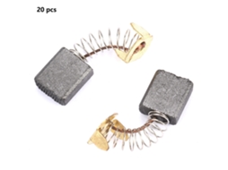 20 escovas de carvão para substituição de motor elétrico 153 (6*13*17mm)
