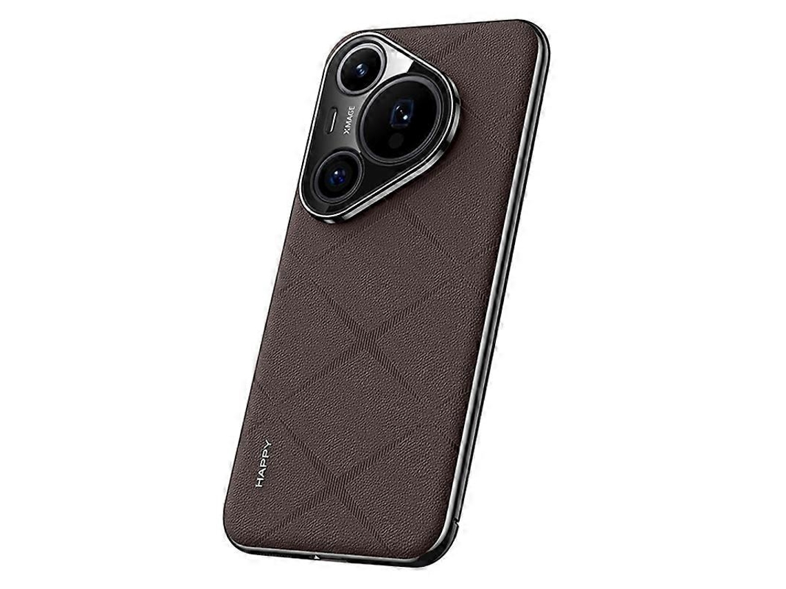 Capa De Couro Sintético Para Celular Huawei Pura 70 Pro/70 Pro