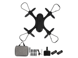 Mali drone Rc com Câmeras Duplas 4k Hd Posicionamento de Fluxo Óptico Quadcopter 4 Eixos com Luz Led para Crianças Acima de 14 Anos 3 Baterias