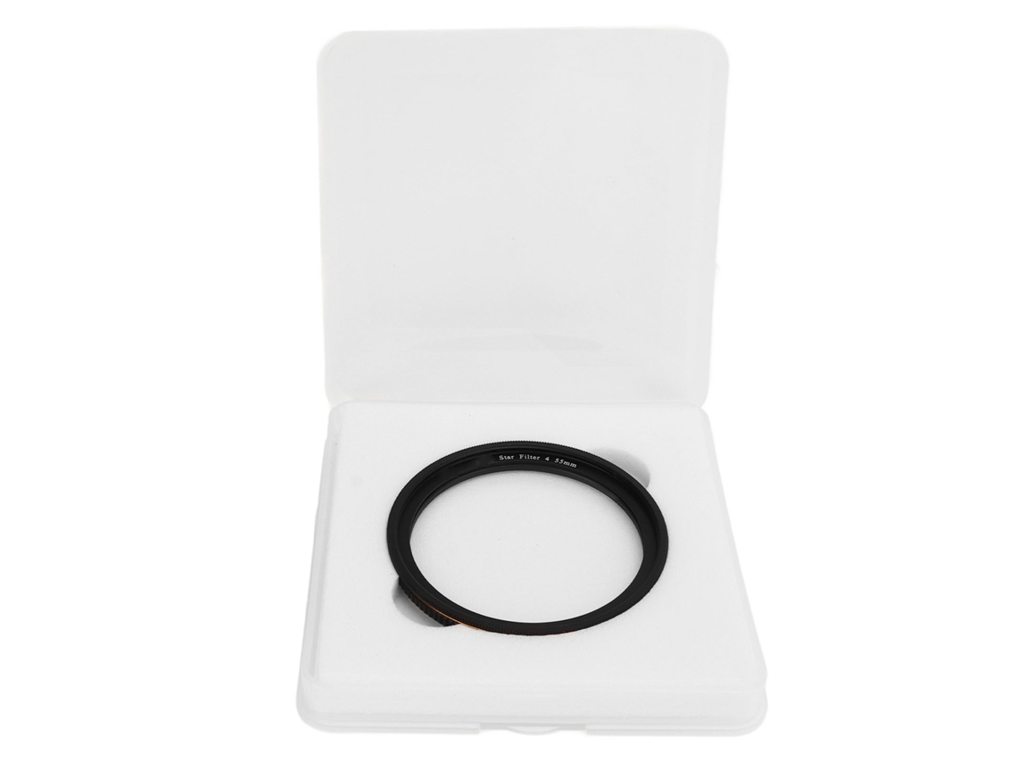 Adjustable Star Filter Anti Scratch Starburst Lens Filter 4 Points Anti Glare Coating Star Filter For Dslr Cameras 55mm LAXISCREED