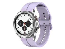 Pulseira De Silicone Com Laço De 20 Mm Para Samsung Galaxy Watch 4 Classic 42 Mm