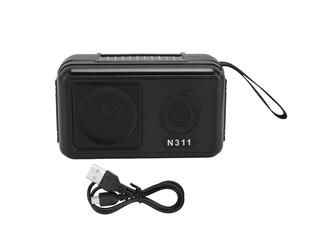 Rádio Fm Solar com Bluetooth LAXISCREED