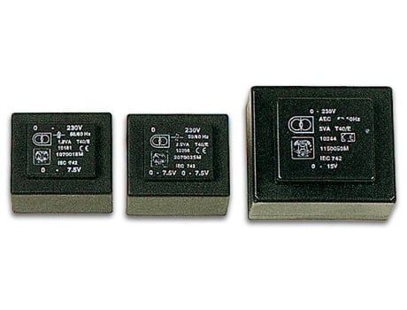 Transformador Encapsulado 12va 2x12v / 2x0.500a