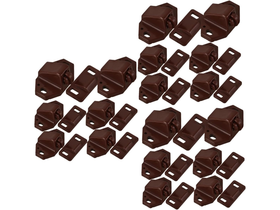 Artibetter 60 Peças Fechos De Esfera Plástico Portas Armários, Travas De Mola Esfera Armários, Trava De Guarda